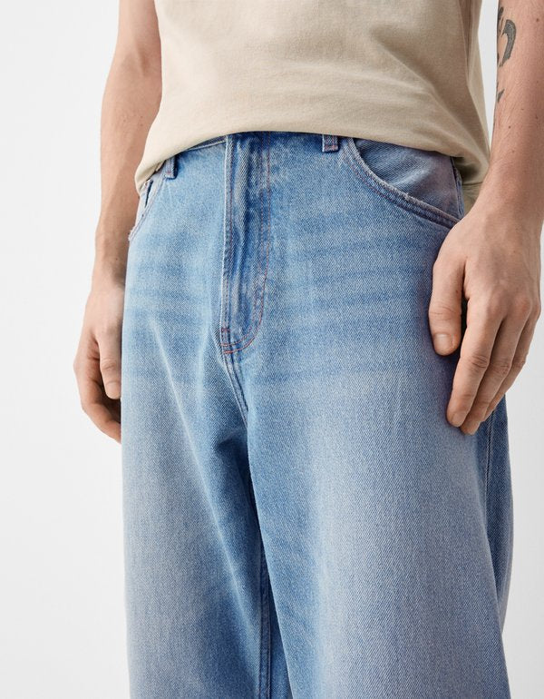 Bershka FADED-EFFECT SKATER