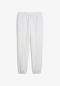 Puma ESSENTIALS RELAXED JOGGINGHOSE - Tracksuit bottoms - white glow heather