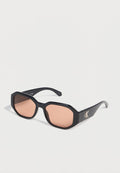 Calvin Klein Jeans UNISEX - Sunglasses - black/orange