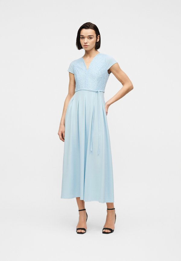 VILA VICLARA V NECK ANKLE DRESS