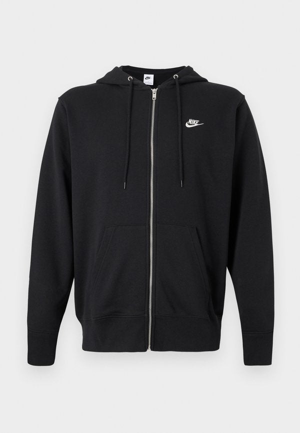 Nike Sportswear CLUB UNISEX - Zip-up sweatshirt - black