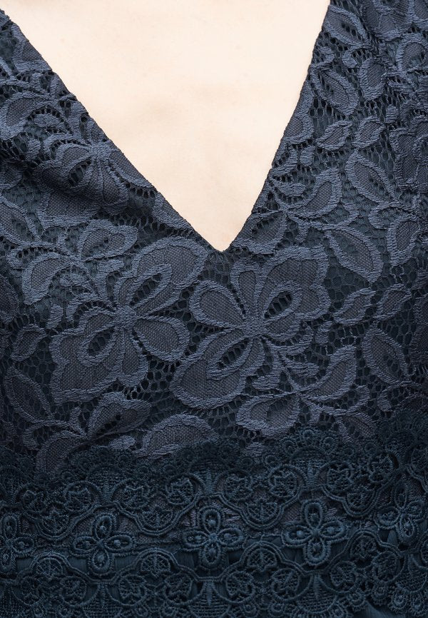 VILA VIETERA V NECK ANKLE DRESS