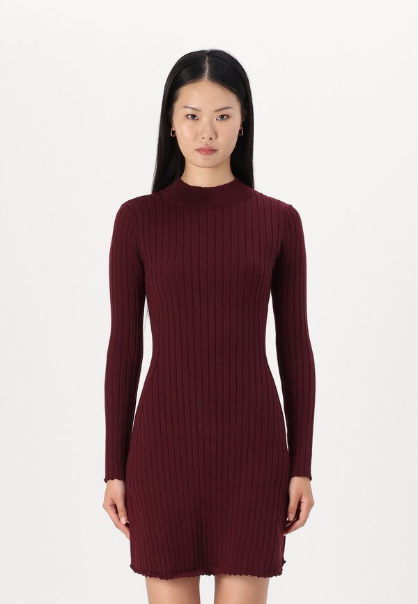 JDY JDYERIKA O NECK SKATER DRESS