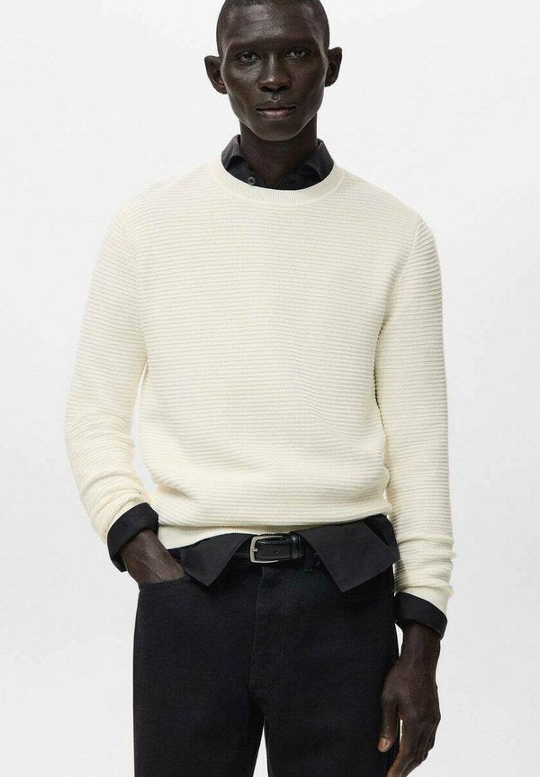 Mango Jumper - off white
