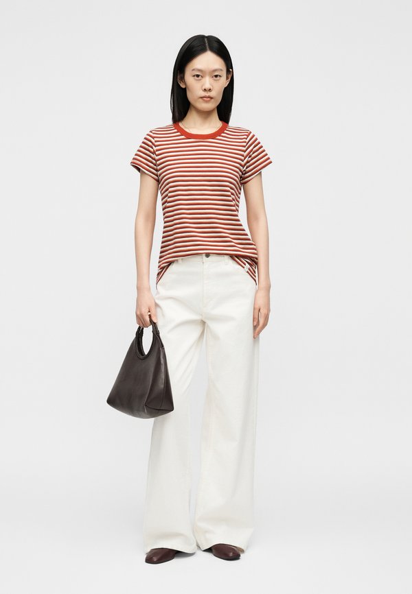 rag & bone THE SLUB STRIPED TEE