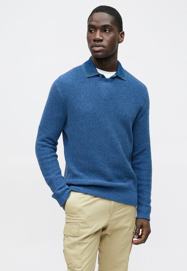 Polo Ralph Lauren WAFFLE-KNIT WOOL-COTTON SWEATER