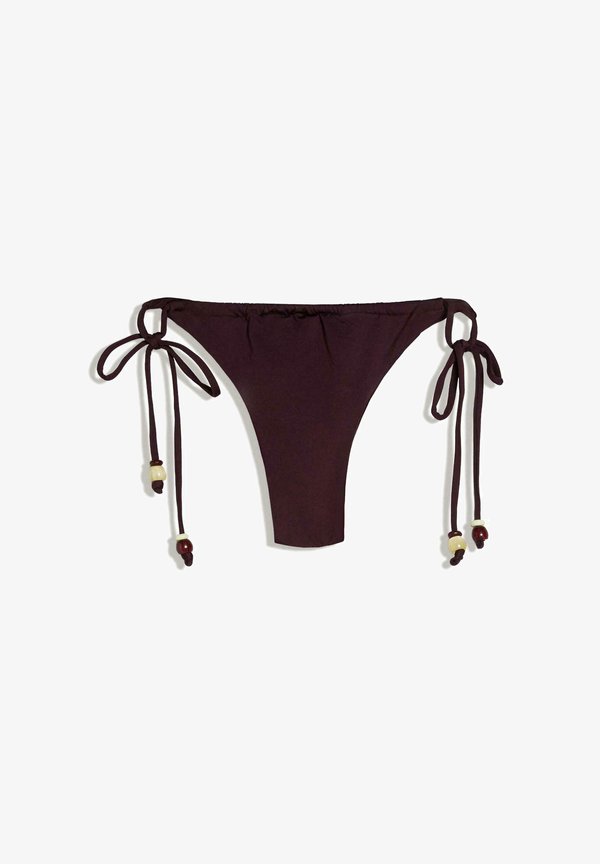 Bershka BASIC - Bikini bottoms - mauve