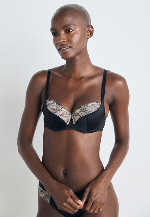 Chantelle PULP TATTOO LOVE VERY COVERING UNDERWIRED BRA
