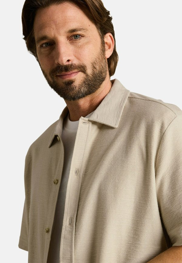 TOM TAILOR REGULAR FIT HEMD AUS JERSEY