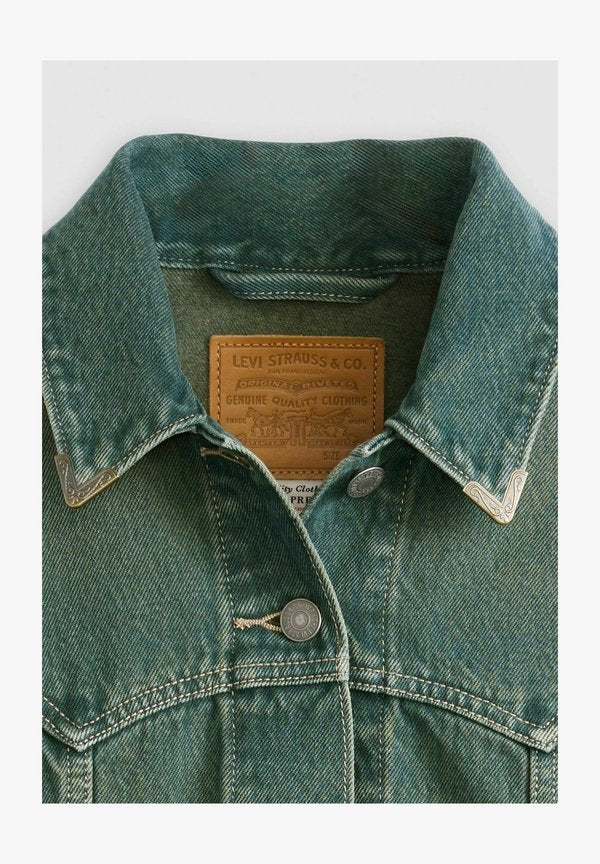 Levi's® ORIGINAL TRUCKER TIPPED VENTURES - Denim jacket - verdant ventures tru