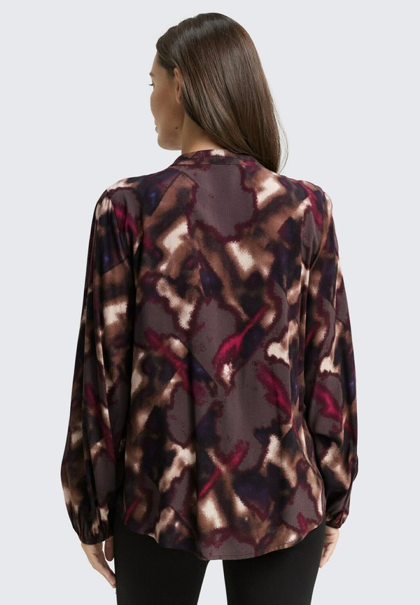 TOM TAILOR PRINTED V NECK
