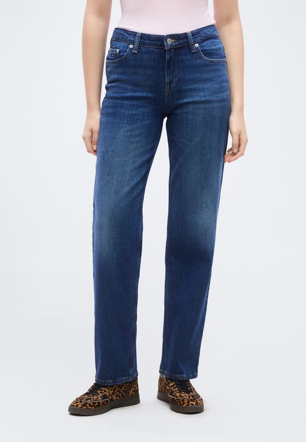 Tommy Jeans WHISKERED LOW RISE STRAIGHT LEG JEANS