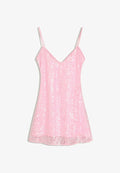 Bershka DRESS - Cocktail dress / Party dress - light pink