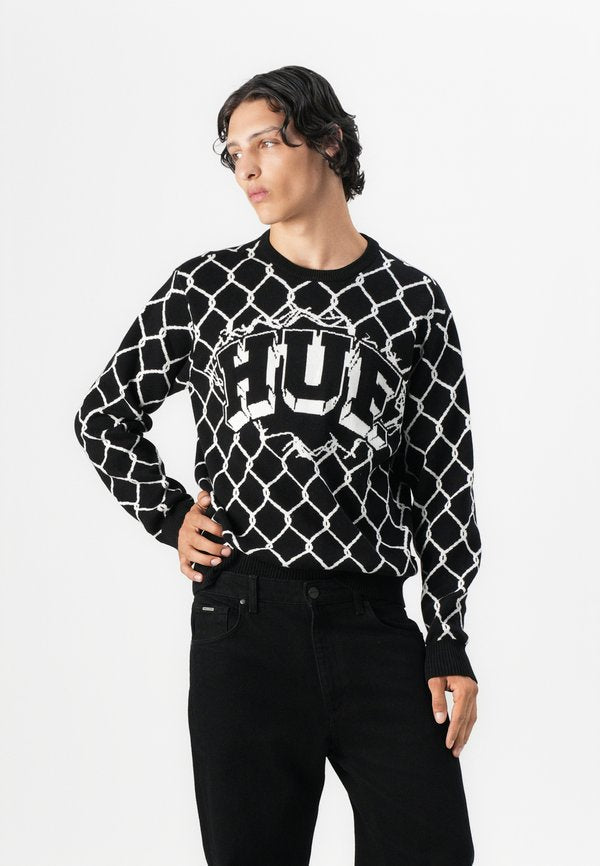 HUF BREAKTHROUGH CREW NECK SWEATER UNISEX