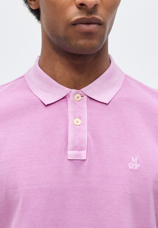 Marc O'Polo SHORT SLEEVE SLITS AT HEM EMBROIDERY