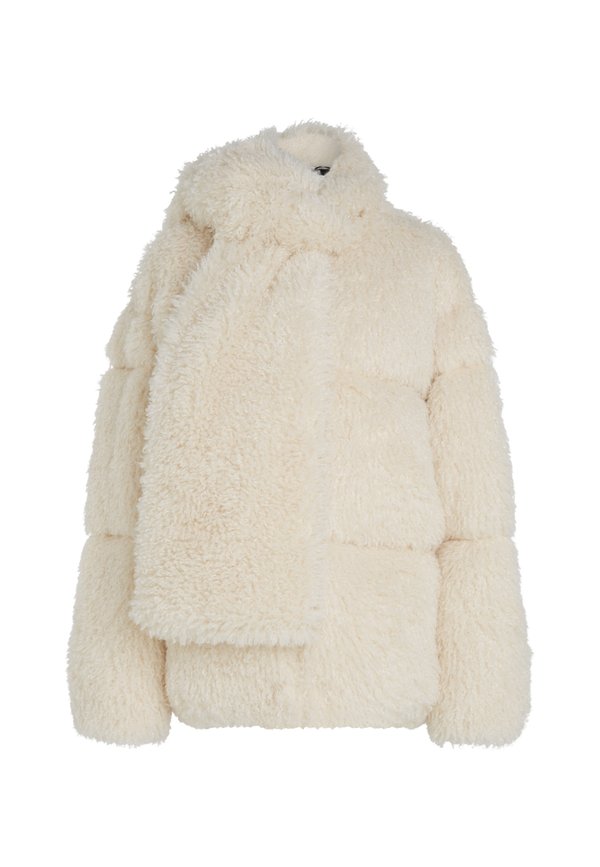 KARL LAGERFELD KARL STUDIO FAUX FUR COAT