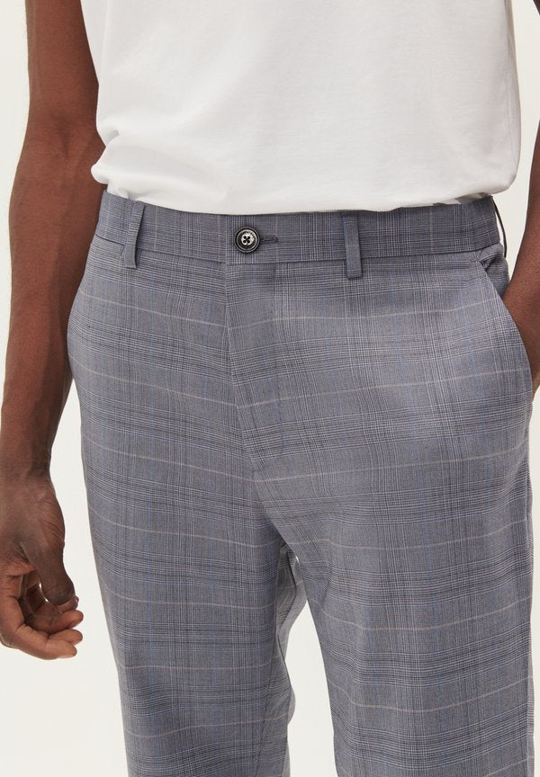 Matinique MALIAM CHECK PANTS - SLIM LEG