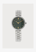 Calvin Klein GLEAM - Watch - silver-coloured/green