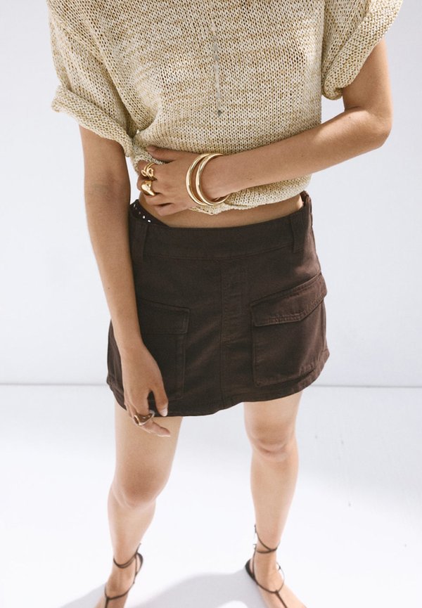 Mango ADULT - Skort - brown