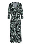 Soaked in Luxury HANADI PRINTED V-NECK
