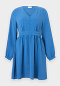 VILA VIRELLA V NECK DRRESS