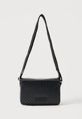 Calvin Klein SMALL FLAP  - Cross body bag - black