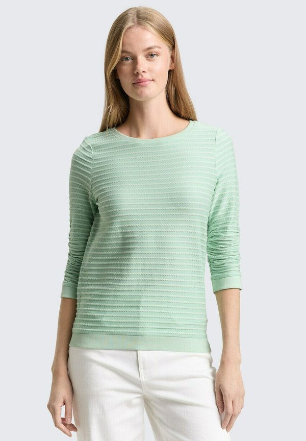 TOM TAILOR DENIM STRIPED JACQUARD