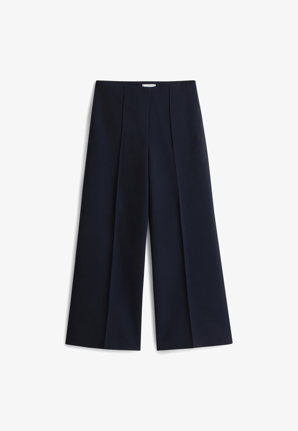 Tommy Hilfiger PUNTO WIDE  - Trousers - dark night navy