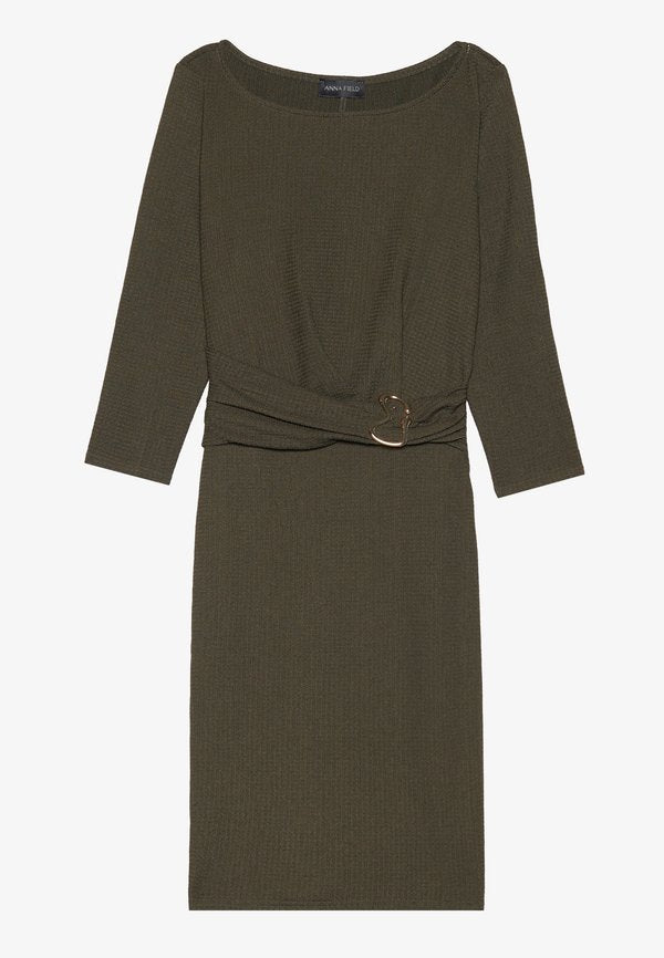 Anna Field by Zalando BUCKLE CRINKLED MINI DRESS