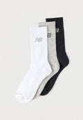 New Balance PERFORMANCE BASIC UNISEX 3 PACK  - Sports socks - white/grey/black