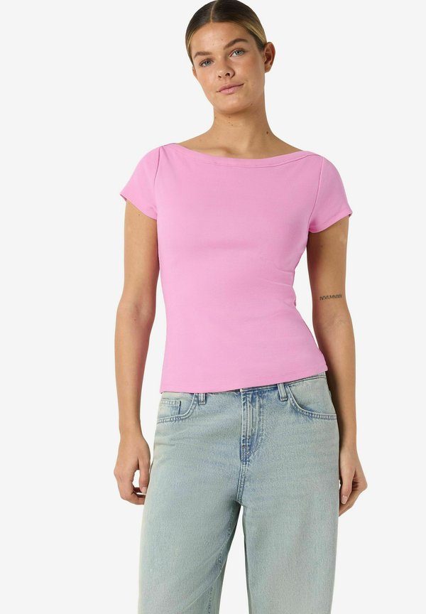 Noisy May NMMAYA S/S BOATNECK TOP FWD NOOS