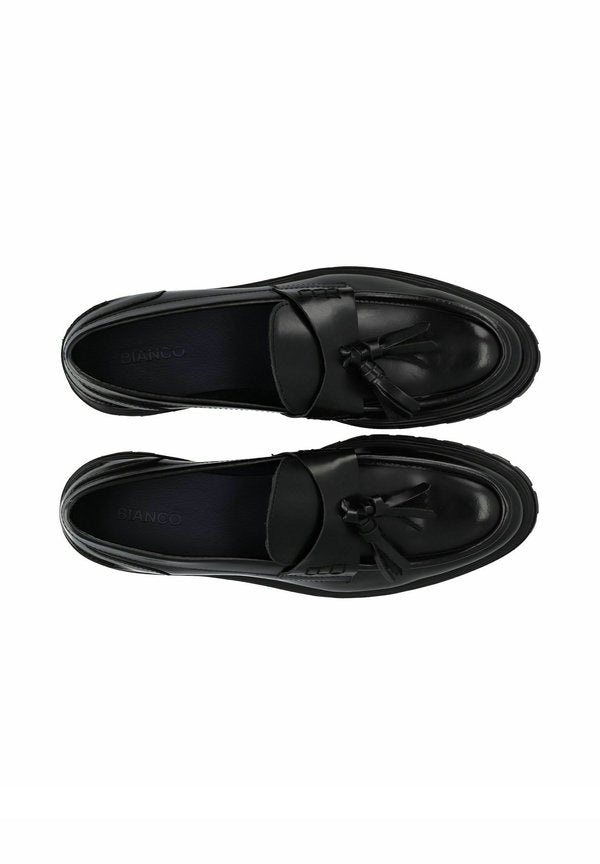 Bianco Leather loafers BIALOUI