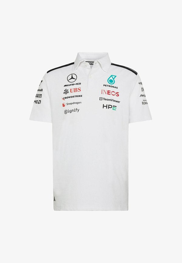 adidas Performance MERCEDES - AMG PETRONAS FORMULA 1 TEAM ENGINEERS - Polo shirt - white