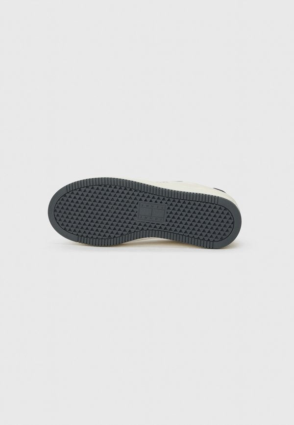 Tommy Jeans ESSENTIAL LOGO PLATFORM TRAINERS WITH LEATHER