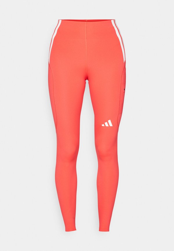 adidas Performance ADIZERO  - Running tights - semi lucid red
