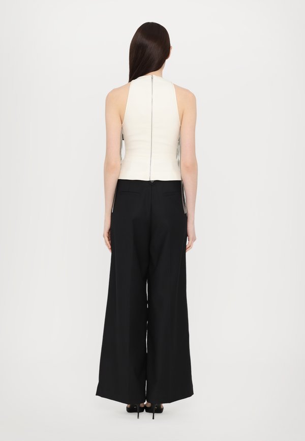 David Koma METALLIC CHAIN FRINGE EMBROIDERY