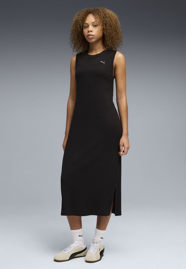 Puma HER RELAXED KLEID - Day dress - black