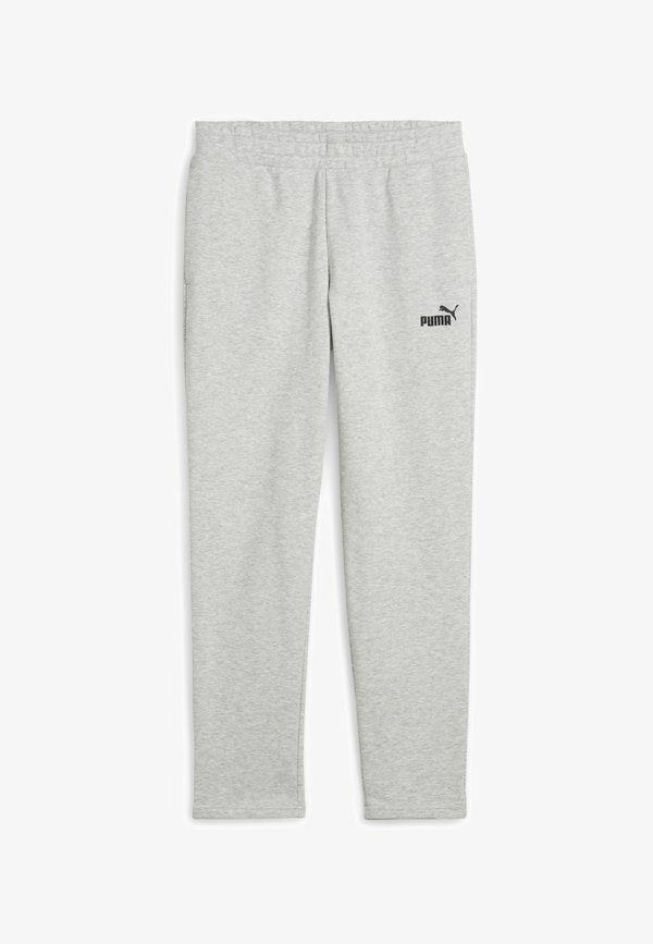 Puma ESS SMALL NO. 1 LOGO TR OP - Tracksuit bottoms - light gray heather