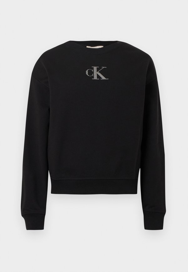 Calvin Klein Jeans CLASSIC FOIL - Sweatshirt - black