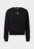 Calvin Klein Jeans CLASSIC FOIL - Sweatshirt - black