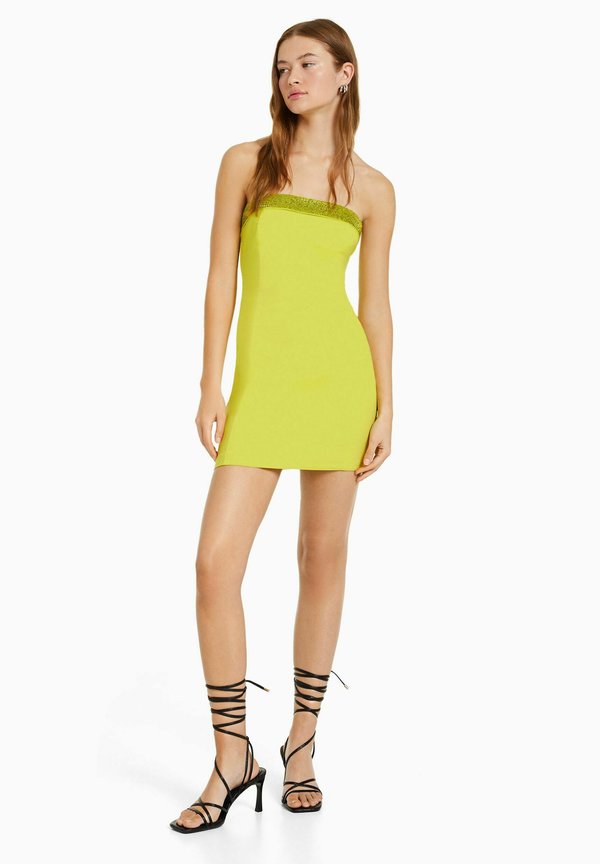 Bershka RHINESTONE OFF-THE-SHOULDER