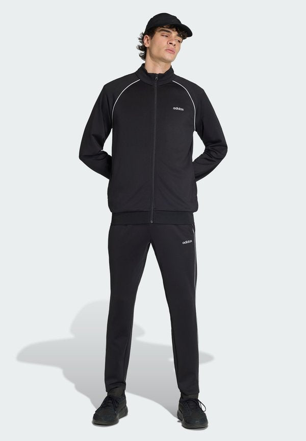 adidas Sportswear TECH TRACKSUIT SET - Tracksuit - black