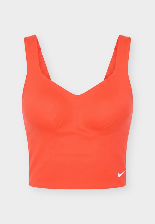 Nike Performance SCULPT BRA TANK - Top - light crimson/white