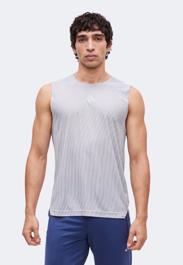 adidas Performance ADI365 TANK - Top - glory grey/slate