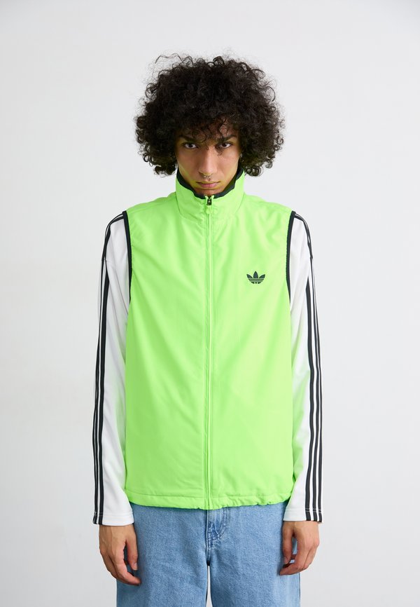 adidas Originals VEST - Waistcoat - signal green/black