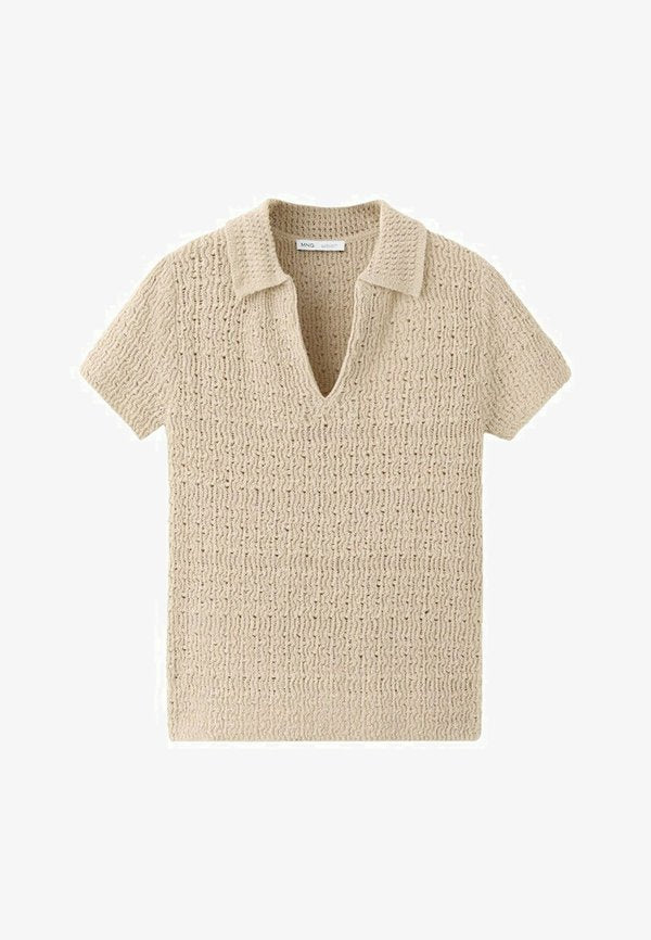 Mango ADULT - Polo shirt - sand