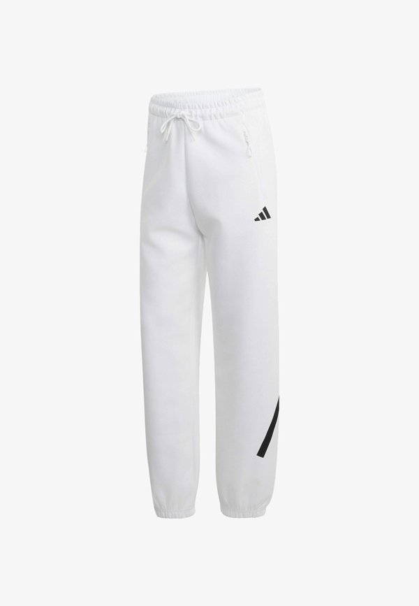 adidas Sportswear ADIDAS Z.N.E. PANTS - Tracksuit bottoms - white