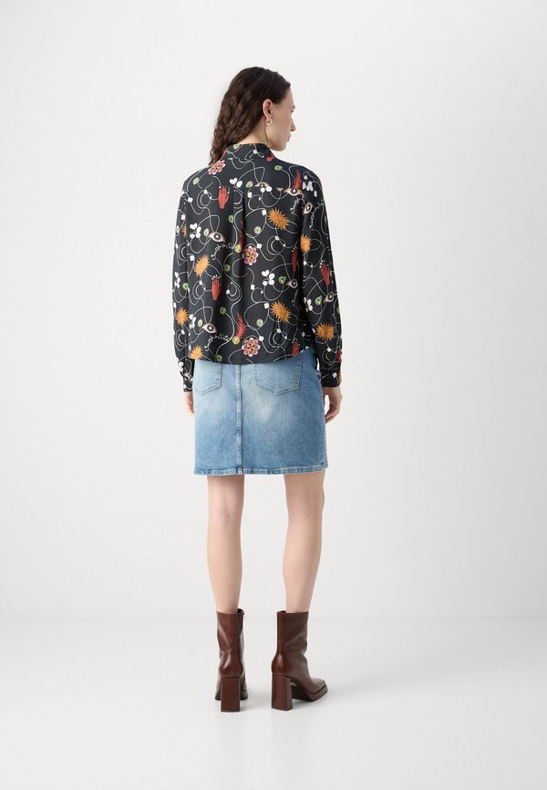 Scotch & Soda PRINTED BALLOON SLEEVE SHIRT