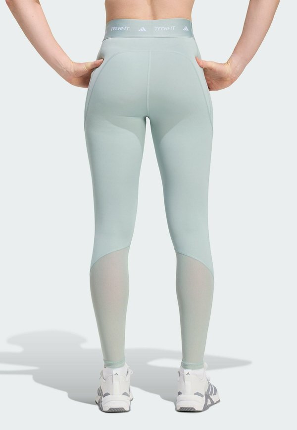 adidas Performance STASH POCKET FULL LENGTH LEGGINGS - Leggings - sage