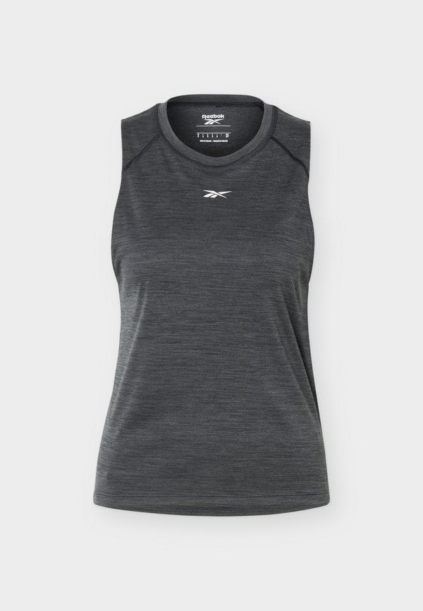Reebok ID TRAIN TANK - Top - black melange